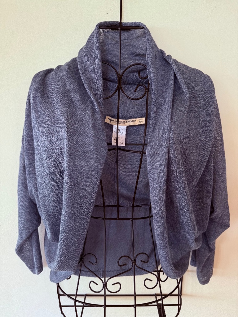 Untouched World Linen Shrug